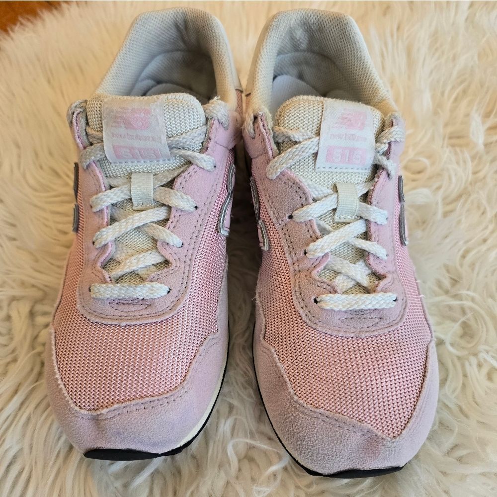 New Balance Kids' Pink Sneakers 4 Wide